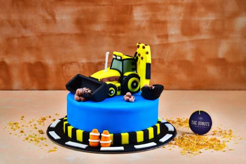 Truck Theme Cake